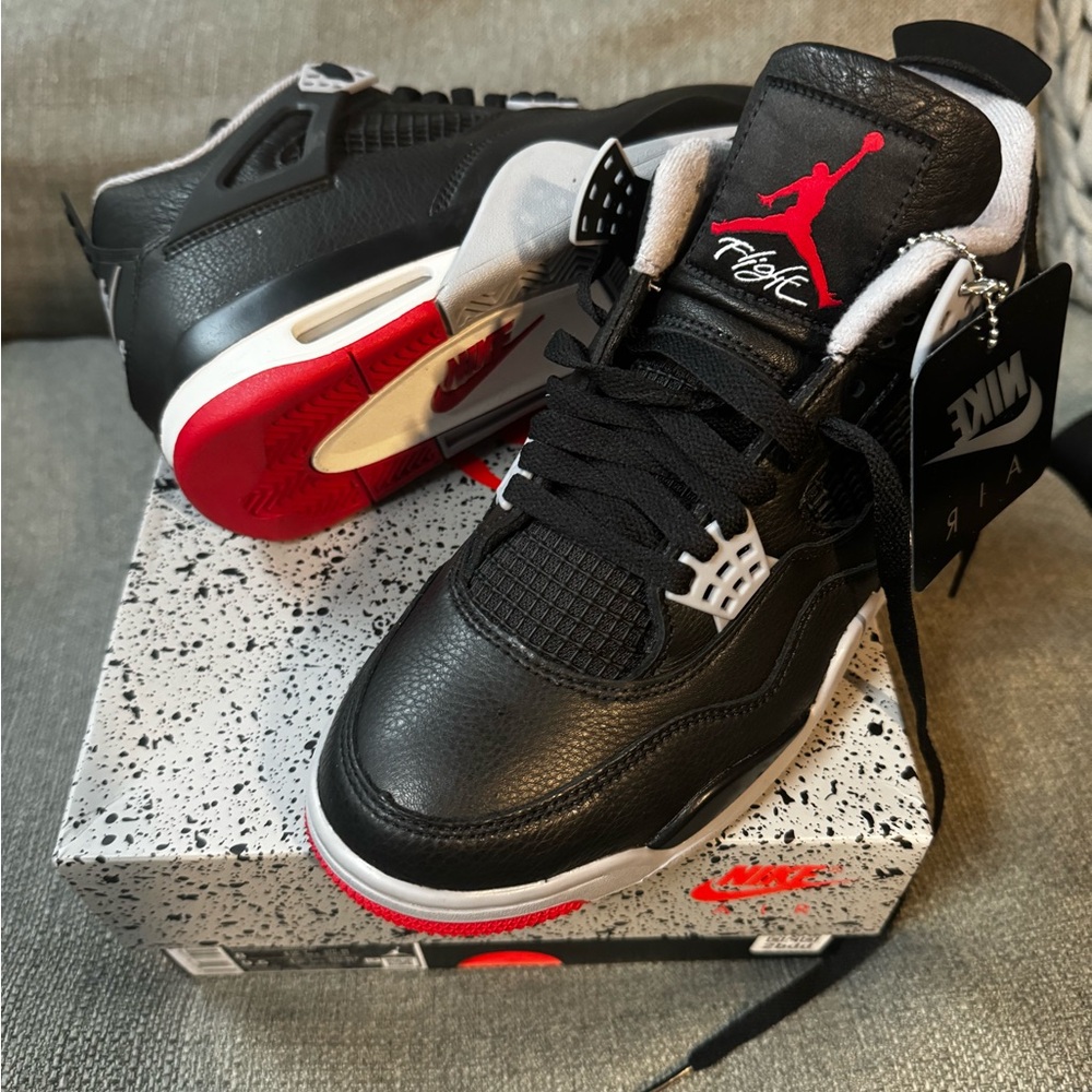 NIB Air Jordan 4 Retro 'Bred Reimagined'